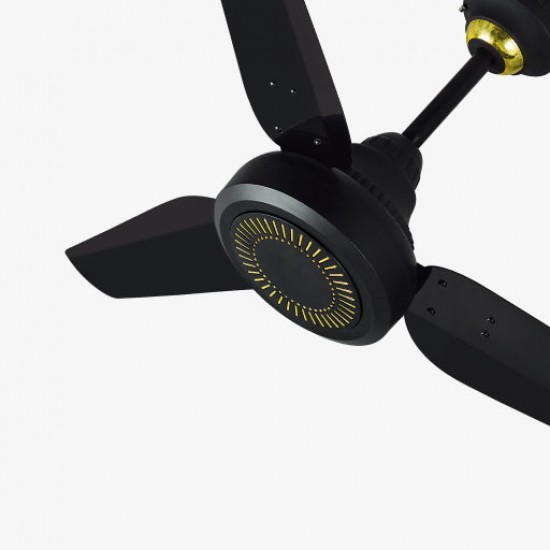 Khurshid King Model Ceiling Fan   King Model Black 550x550 